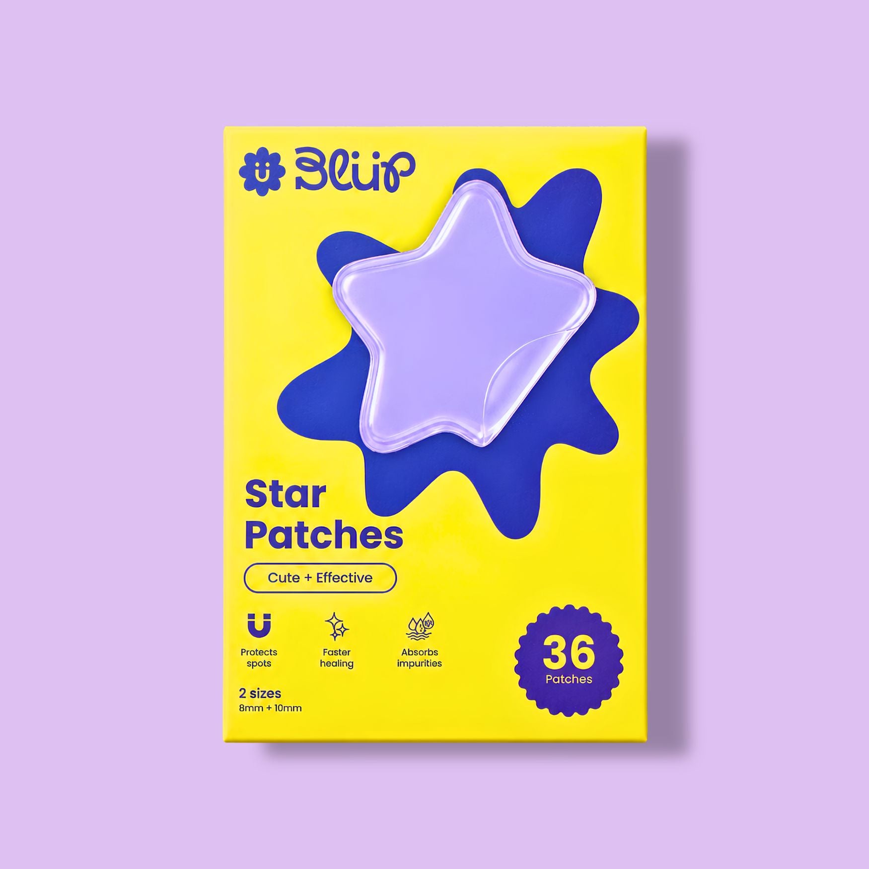 Hydrocolloid Star Patches